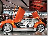  The Dodge ZGo concept.  Taking Lambo-style scissors doors to the next level.