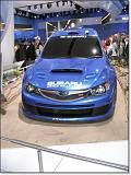  Here we see the rare Subaru WRX WRC in it's native habitat.  Note the aggressive facial markings that intimidate it's prey and enemies alike.