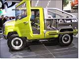  This is the Suzuki XHead concept.  It reminds us of the Lego vehicles you'd get when you were a kid.