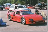  A rare Ferrari F40, actually a daily driver for the lucky owner.